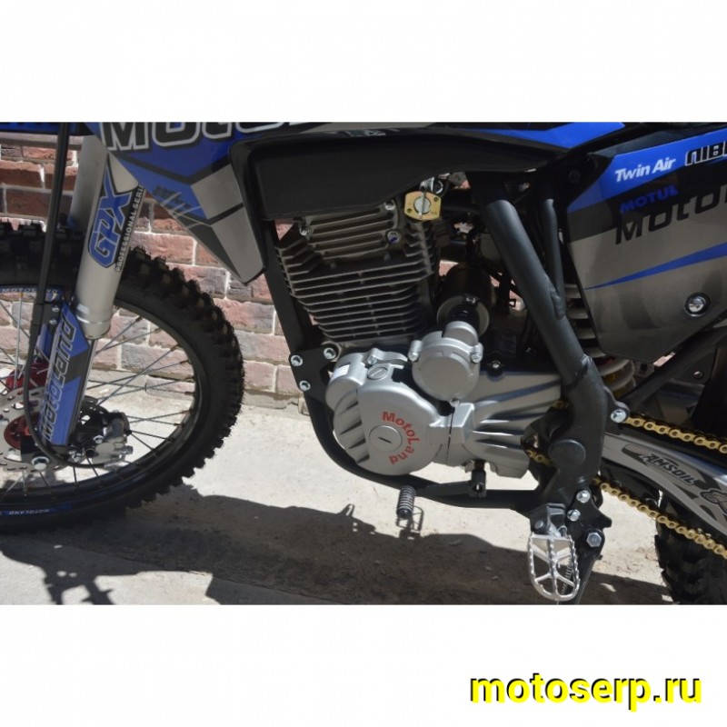 Купить  Мотоцикл Кросс/Эндуро Motoland XT300HS (172FMM) (BB-300cc) спортинв. синий (шт) (ML 18393 купить с доставкой по Москве и России, цена, технические характеристики, комплектация фото  - motoserp.ru