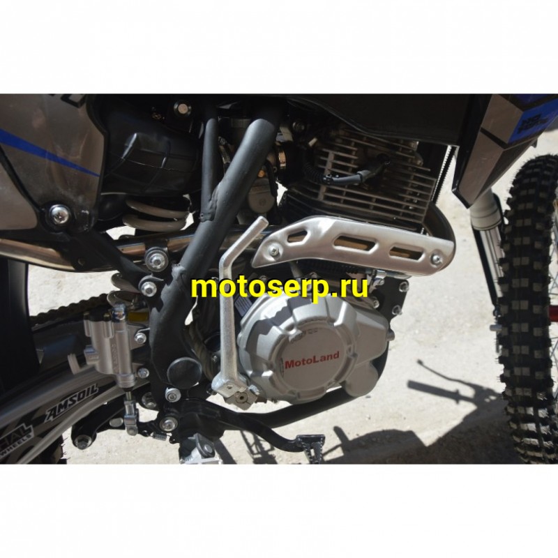 Купить  Мотоцикл Кросс/Эндуро Motoland XT300HS (172FMM) (BB-300cc) спортинв. синий (зал) (шт) (ML 18393 купить с доставкой по Москве и России, цена, технические характеристики, комплектация фото  - motoserp.ru