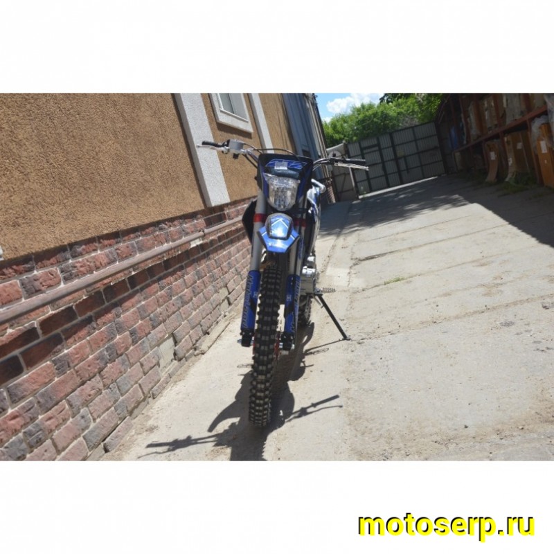 Купить  Мотоцикл Кросс/Эндуро Motoland XT300HS (172FMM) (BB-300cc) спортинв. синий (шт) (ML 18393 купить с доставкой по Москве и России, цена, технические характеристики, комплектация фото  - motoserp.ru
