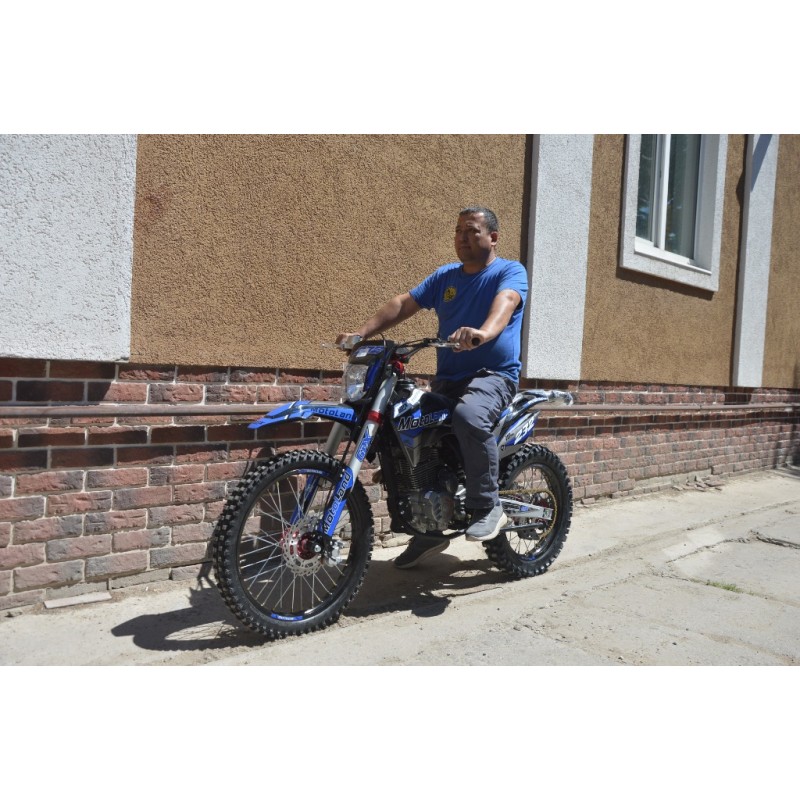Купить  Мотоцикл Кросс/Эндуро Motoland XT300HS (172FMM) (BB-300cc) спортинв. синий Выпуск 2023г. (шт) (ML 18393 купить с доставкой по Москве и России, цена, технические характеристики, комплектация фото  - motoserp.ru