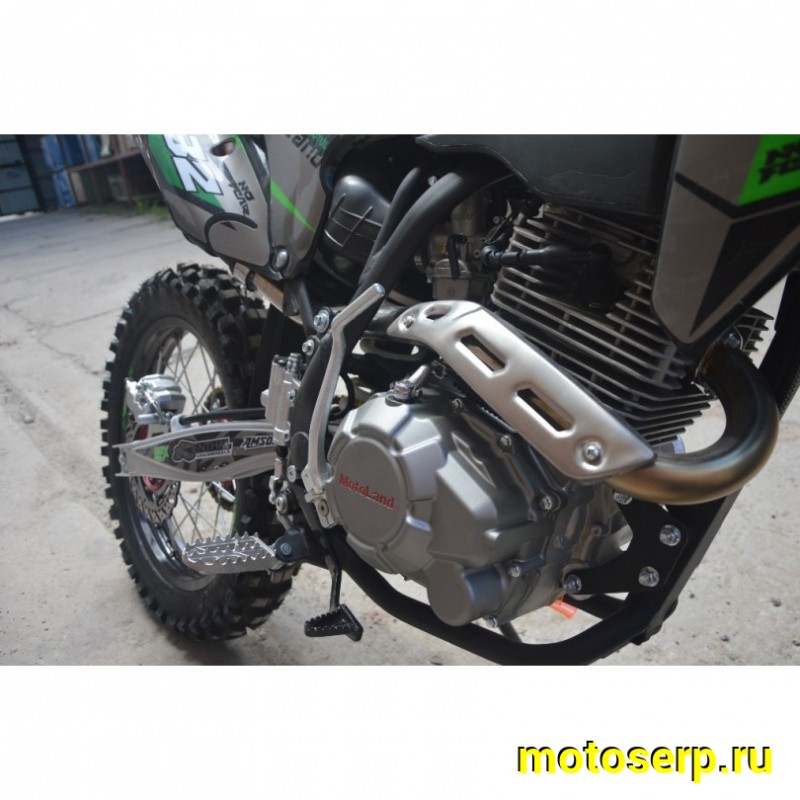 Купить  Мотоцикл Кросс/Эндуро Motoland XT300HS (172FMM) (BB-300cc) споринв. зеленый  (шт) (ML 18394 купить с доставкой по Москве и России, цена, технические характеристики, комплектация фото  - motoserp.ru