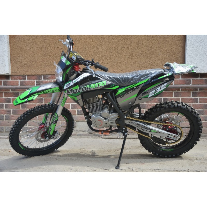 Купить  Мотоцикл Кросс/Эндуро Motoland XT300HS (172FMM) (BB-300cc) споринв. зеленый  Выпуск 2023г. (шт) (ML 18394 купить с доставкой по Москве и России, цена, технические характеристики, комплектация фото  - motoserp.ru