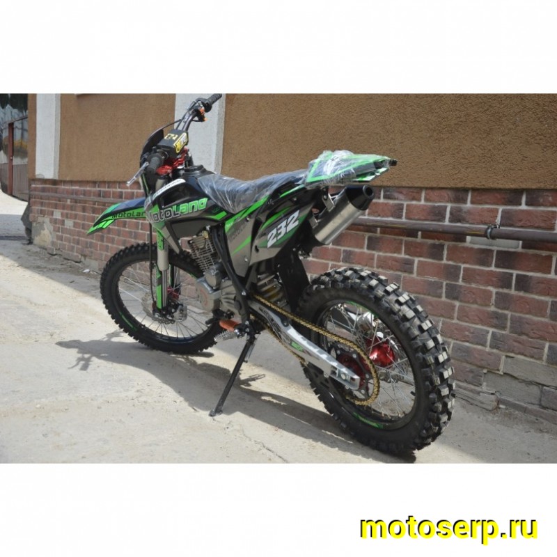 Купить  Мотоцикл Кросс/Эндуро Motoland XT300HS (172FMM) (BB-300cc) споринв. зеленый  (шт) (ML 18394 купить с доставкой по Москве и России, цена, технические характеристики, комплектация фото  - motoserp.ru