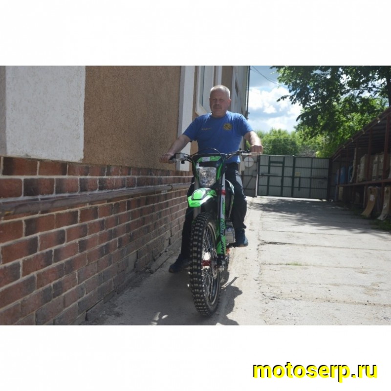 Купить  Мотоцикл Кросс/Эндуро Motoland XT300HS (172FMM) (BB-300cc) споринв. зеленый  (шт) (ML 18394 купить с доставкой по Москве и России, цена, технические характеристики, комплектация фото  - motoserp.ru