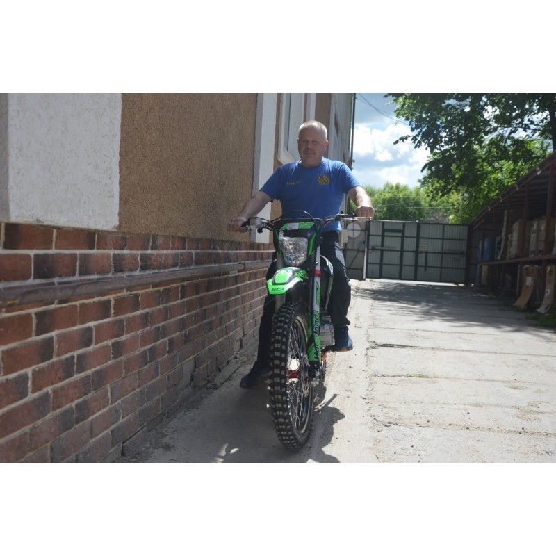 Купить  Мотоцикл Кросс/Эндуро Motoland XT300HS (172FMM) (BB-300cc) споринв. зеленый  Выпуск 2023г. (шт) (ML 18394 купить с доставкой по Москве и России, цена, технические характеристики, комплектация фото  - motoserp.ru