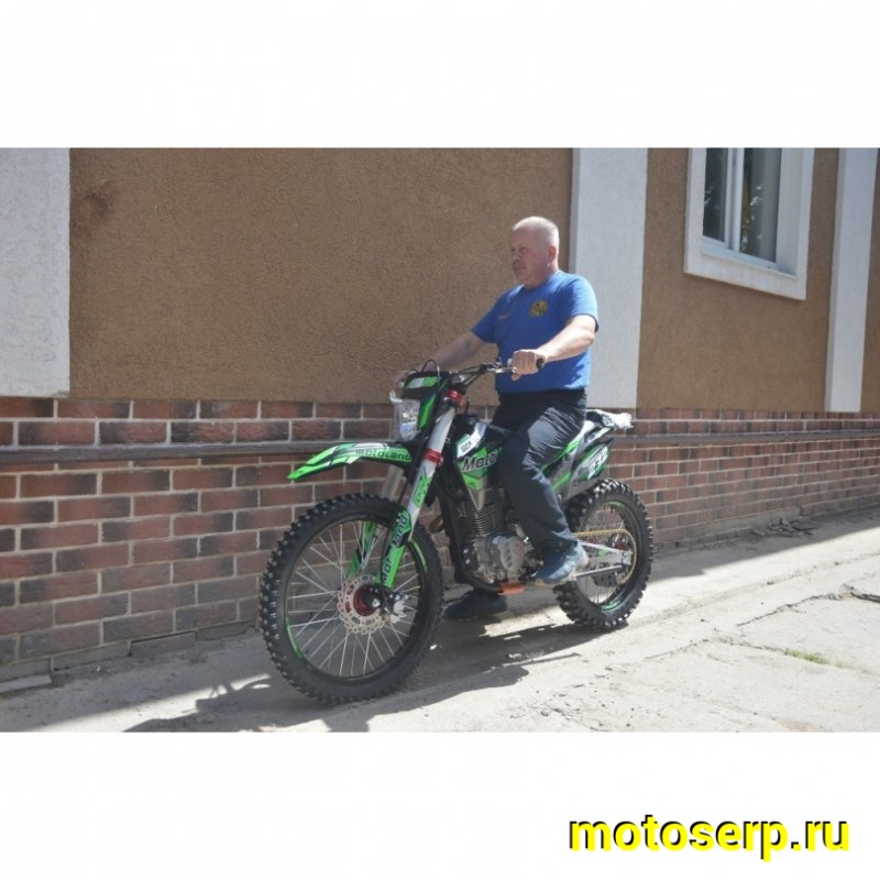 Купить  Мотоцикл Кросс/Эндуро Motoland XT300HS (172FMM) (BB-300cc) споринв. зеленый  (шт) (ML 18394 купить с доставкой по Москве и России, цена, технические характеристики, комплектация фото  - motoserp.ru