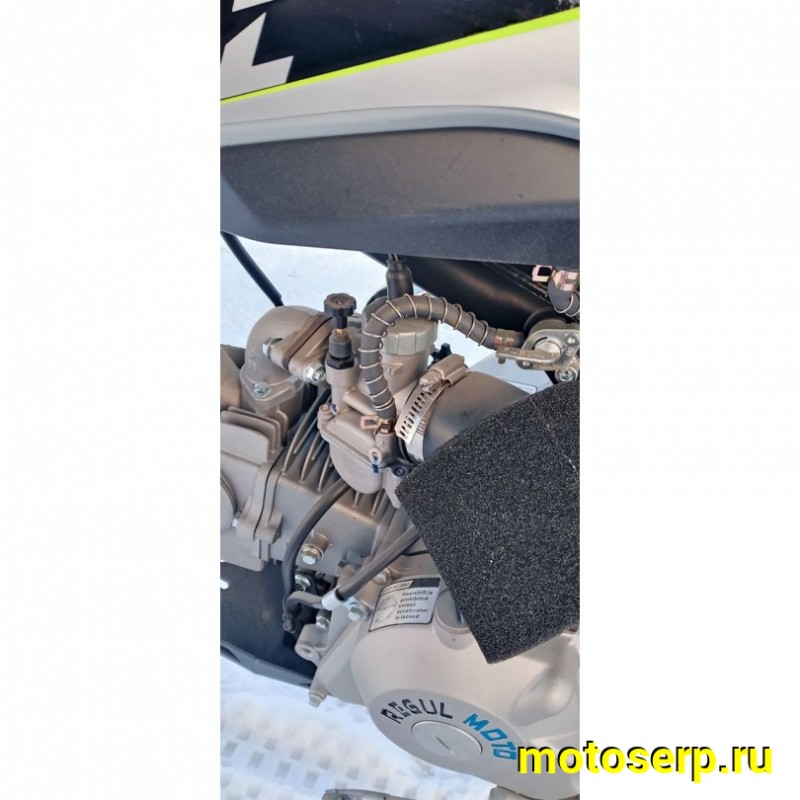 Купить  Питбайк Regulmoto FIVE EA 125  (полуавтомат КПП) 17/14" Серый/ черный  (шт) купить с доставкой по Москве и России, цена, технические характеристики, комплектация фото  - motoserp.ru
