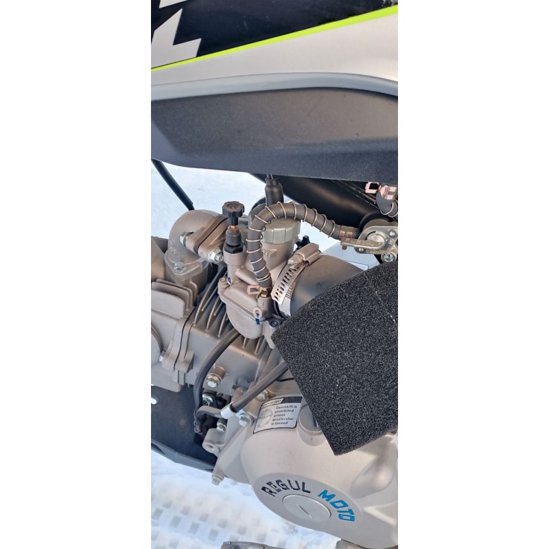 Купить  Питбайк Regulmoto FIVE EA 125  (полуавтомат КПП) 17/14" Серый/ черный  (шт) купить с доставкой по Москве и России, цена, технические характеристики, комплектация фото  - motoserp.ru