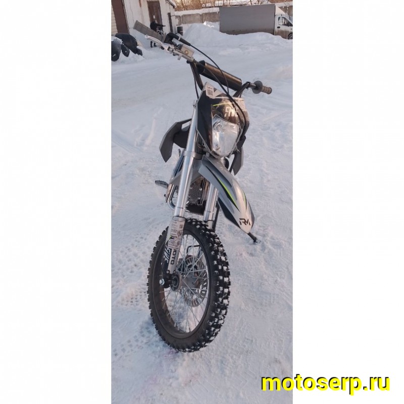 Купить  Питбайк Regulmoto FIVE EA 125  (полуавтомат КПП) 17/14" Серый/ черный  (шт) купить с доставкой по Москве и России, цена, технические характеристики, комплектация фото  - motoserp.ru
