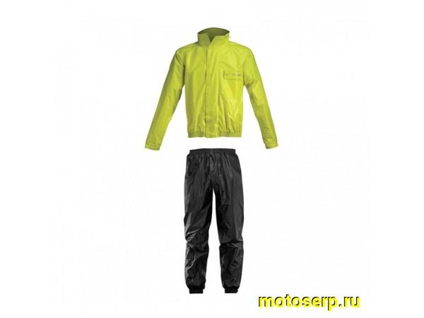 Купить  ====Дождевик (куртка+брюки) Acerbis LOGO, цвет Черный/Желтый Размер 3XL (комп) (AIM 0016428.318 купить с доставкой по Москве и России, цена, технические характеристики, комплектация фото  - motoserp.ru