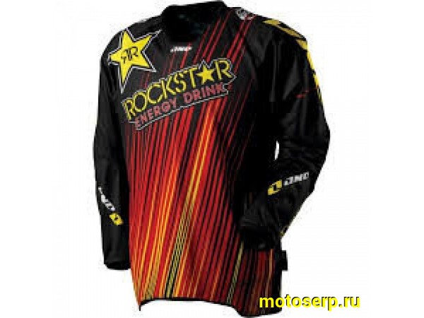 Купить  ====Джерси (футболка для мотокросса) YAMAHA YM RockStar Energy Drink мультицвет (XXL) (шт) (0 купить с доставкой по Москве и России, цена, технические характеристики, комплектация фото  - motoserp.ru