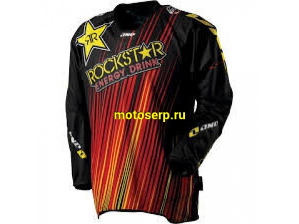 Купить  ====Джерси (футболка для мотокросса) YAMAHA YM RockStar Energy Drink мультицвет (XXL) (шт) (0 купить с доставкой по Москве и России, цена, технические характеристики, комплектация фото  - motoserp.ru