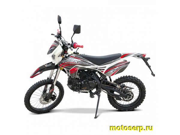 Купить  Мопед / питбайк X-MOTOS 50 (125) 17/14 BLACK 139FMB, фара/повор/стоп/зеркала/приборка, кик+электр. (шт) 01250 купить с доставкой по Москве и России, цена, технические характеристики, комплектация фото  - motoserp.ru