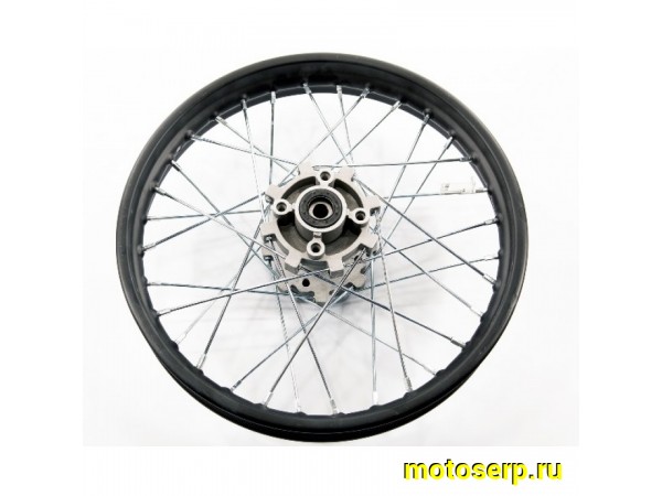 Купить  Колесо 16" заднее (диск колеса) спицованное 1,85-16" (ось 15мм) BSE Z1 (250-3R)  и др. (шт) (Велос 3.080.0775 (Велос 30.409.3010 купить с доставкой по Москве и России, цена, технические характеристики, комплектация фото  - motoserp.ru