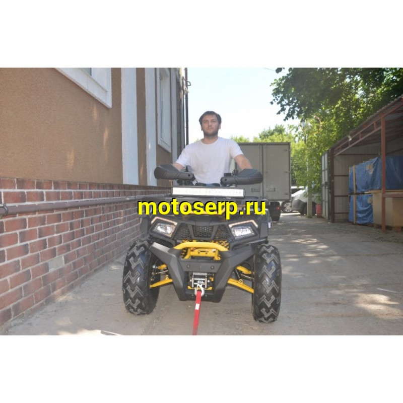 Купить  200cc Квадроцикл Motoland WILD TRACK 200 X WINCH 200сс, утилит., баланс. вал, тормоза на руле, штамп. колеса, лебедка (шт) (ML 19069 купить с доставкой по Москве и России, цена, технические характеристики, комплектация фото  - motoserp.ru