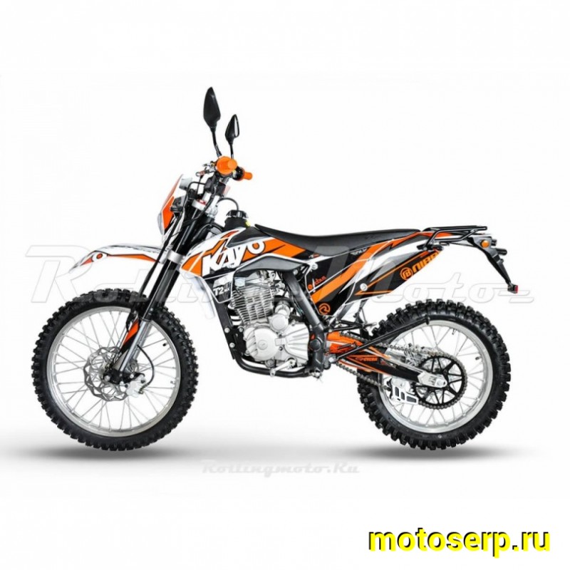 Купить  Мотоцикл Кросс/Эндуро KAYO T2 250 MX 21/18  ЭПТС 172FMM (маркирован 169FMM)  (шт) (SM  купить с доставкой по Москве и России, цена, технические характеристики, комплектация фото  - motoserp.ru