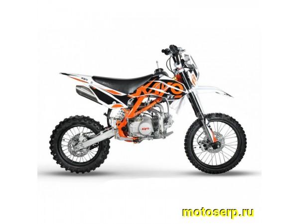 Купить  ====Питбайк KAYO BASIC TT125EM 17/14 KRZ (механ. сцепл., эл. стартер) (зал) (шт) (SM купить с доставкой по Москве и России, цена, технические характеристики, комплектация фото  - motoserp.ru