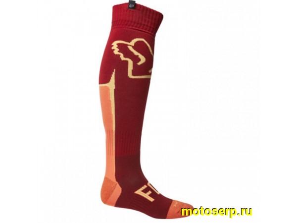 Купить  Носки для мотоциклиста (гольфы) Fox Cntro Coolmax Thin Sock (Flame Red, L, 2022) (пара) (Fox 28160-122-L купить с доставкой по Москве и России, цена, технические характеристики, комплектация фото  - motoserp.ru