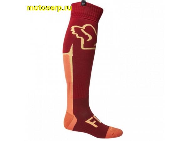 Купить  Носки для мотоциклиста (гольфы) Fox Cntro Coolmax Thin Sock (Flame Red, L, 2022) (пара) (Fox 28160-122-L купить с доставкой по Москве и России, цена, технические характеристики, комплектация фото  - motoserp.ru