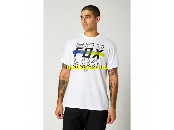 Купить  Футболка Fox Cranker SS Tee (Optic White, L, 2021 (27002-190-L)) (шт) (Fox  УТ-00023071 купить с доставкой по Москве и России, цена, технические характеристики, комплектация фото  - motoserp.ru