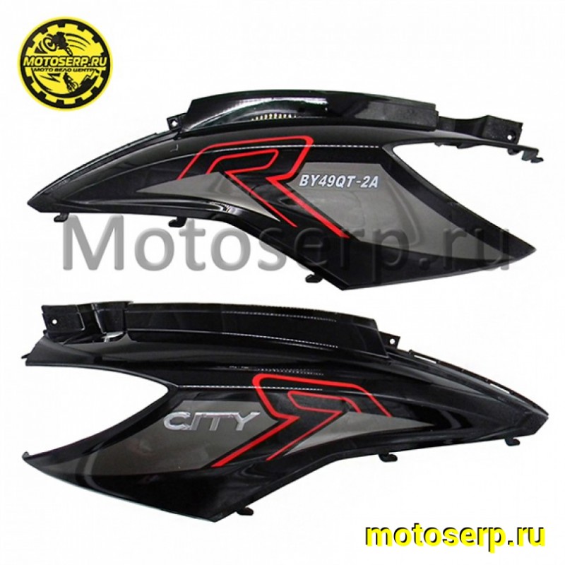 Купить  Обтекатель задний (боковина) VENTO CITY BLACK (черный) (050002005) (пар)  (Vento 22132  купить с доставкой по Москве и России, цена, технические характеристики, комплектация фото  - motoserp.ru