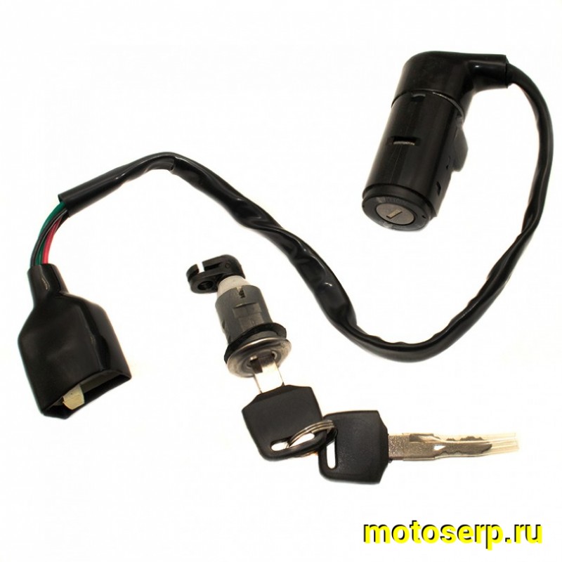 Купить  Замок зажигания (комплект замков) Honda DIO 5-конт (комп) (0 купить с доставкой по Москве и России, цена, технические характеристики, комплектация фото  - motoserp.ru