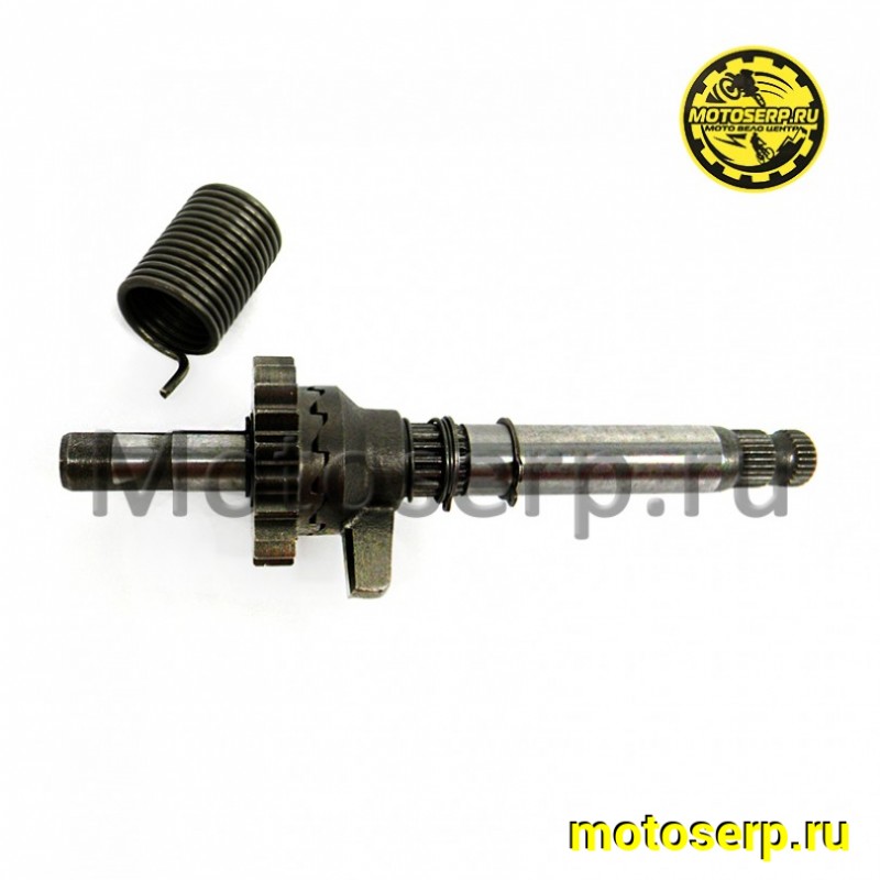 Купить  Вал кикстартера (пусковой) в сб. BAJAJ Boxer150 в сборе для 5ст.кпп (шт) (MM 36985 купить с доставкой по Москве и России, цена, технические характеристики, комплектация фото  - motoserp.ru