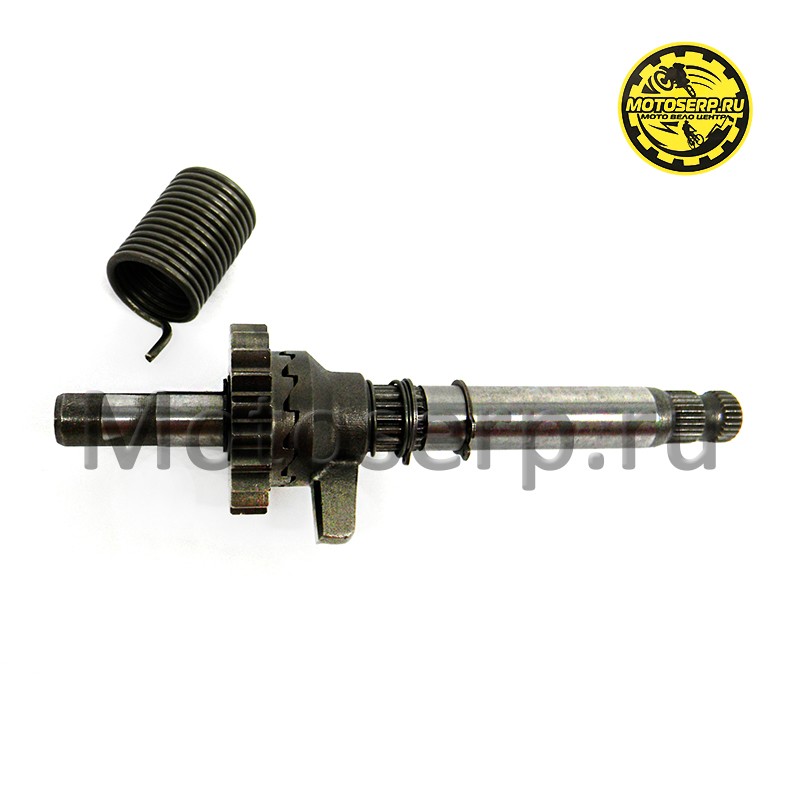 Купить  Вал кикстартера (пусковой) в сб. BAJAJ Boxer150 в сборе для 5ст.кпп (шт) (MM 36985 купить с доставкой по Москве и России, цена, технические характеристики, комплектация фото  - motoserp.ru