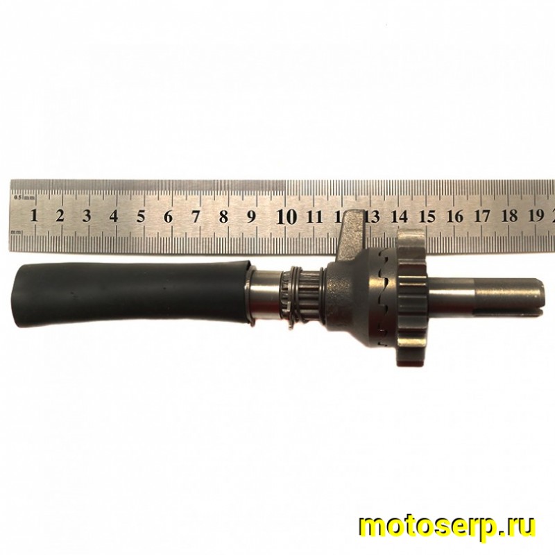 Купить  Вал кикстартера (пусковой) в сб. BAJAJ Boxer150 в сборе для 5ст.кпп (шт) (MM 36985 купить с доставкой по Москве и России, цена, технические характеристики, комплектация фото  - motoserp.ru