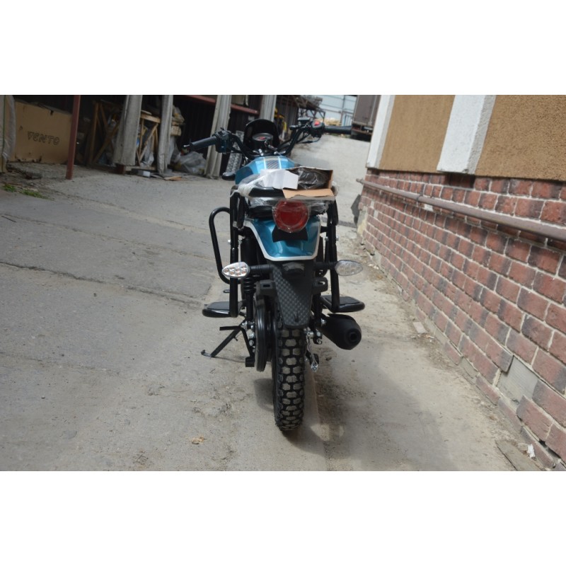 Купить  Мопед RATO Alpha Warrior 50 (Варриор) 4Т, LED светотехника, длинная база, кол 17", диск/бараб, эл/кик старт.  (шт) 01250 (P.moto (Хар (0 купить с доставкой по Москве и России, цена, технические характеристики, комплектация фото  - motoserp.ru