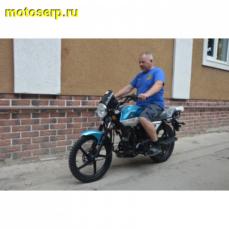 Купить  Мопед RATO Alpha Warrior 50 (Варриор) 4Т, LED светотехника, длинная база, кол 17", диск/бараб, эл/кик старт.  (шт) 01250 (P.moto (Хар купить с доставкой по Москве и России, цена, технические характеристики, комплектация фото  - motoserp.ru