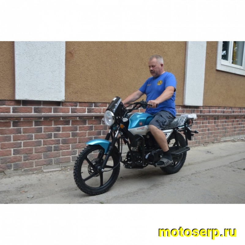 Купить  Мопед RATO Alpha Warrior 50 (Варриор) 4Т, LED светотехника, длинная база, кол 17", диск/бараб, эл/кик старт.  (шт) 01250 (P.moto (Хар купить с доставкой по Москве и России, цена, технические характеристики, комплектация фото  - motoserp.ru