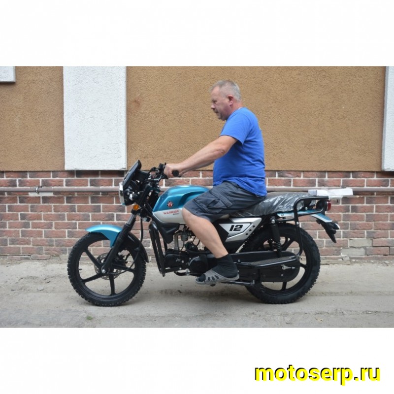 Купить  Мопед RATO Alpha Warrior 50 (Варриор) 4Т, LED светотехника, длинная база, кол 17", диск/бараб, эл/кик старт.  (шт) 01250 (P.moto (Хар купить с доставкой по Москве и России, цена, технические характеристики, комплектация фото  - motoserp.ru