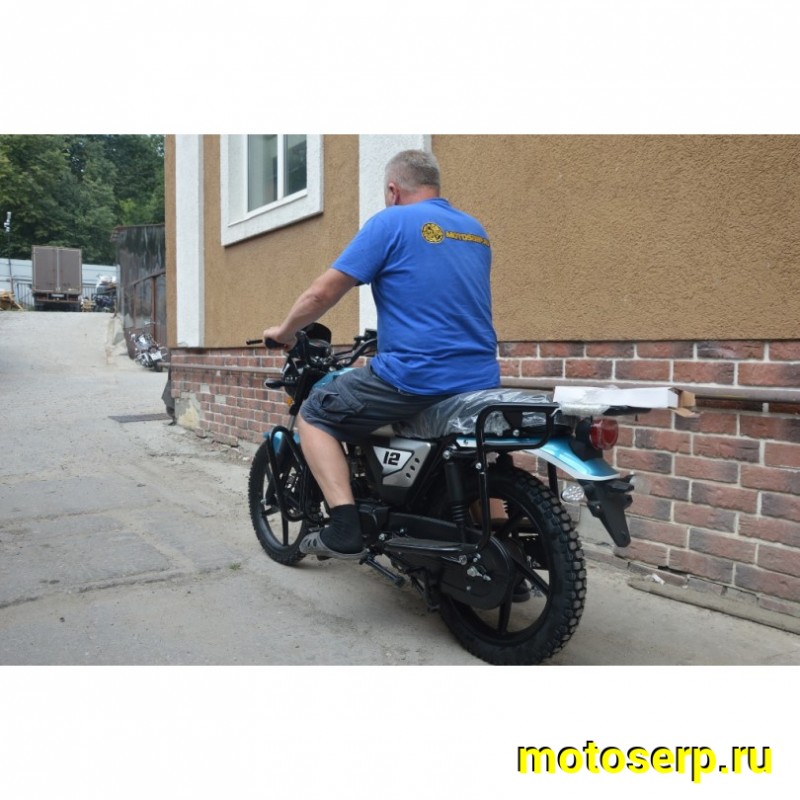 Купить  Мопед RATO Alpha Warrior 50 (Варриор) 4Т, LED светотехника, длинная база, кол 17", диск/бараб, эл/кик старт.  (шт) 01250 (P.moto (Хар (0 купить с доставкой по Москве и России, цена, технические характеристики, комплектация фото  - motoserp.ru
