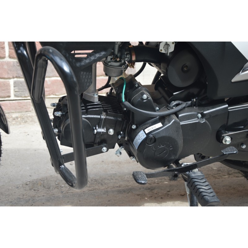 Купить  Мопед RATO Alpha Warrior 50 (Варриор) 4Т, LED светотехника, длинная база, кол 17", диск/бараб, эл/кик старт.  (шт) 01250 (P.moto (Хар (0 купить с доставкой по Москве и России, цена, технические характеристики, комплектация фото  - motoserp.ru