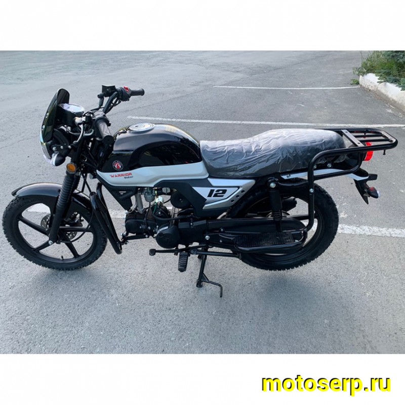 Купить  Мопед RATO Alpha Warrior 50 (Варриор) 4Т, LED светотехника, длинная база, кол 17", диск/бараб, эл/кик старт.  (шт) 01250 (P.moto (Хар купить с доставкой по Москве и России, цена, технические характеристики, комплектация фото  - motoserp.ru