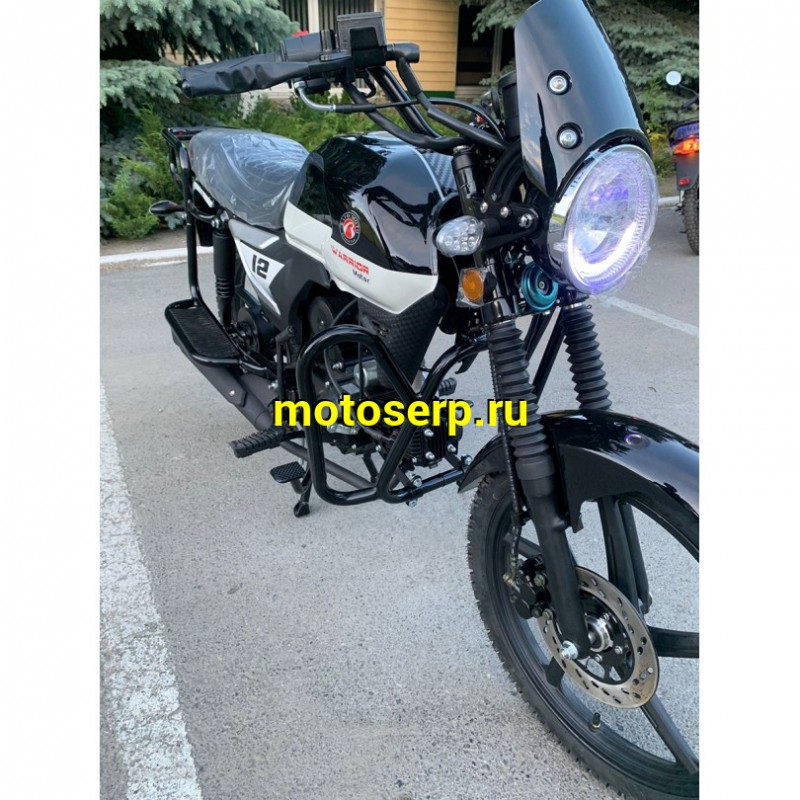 Купить  Мопед RATO Alpha Warrior 50 (Варриор) 4Т, LED светотехника, длинная база, кол 17", диск/бараб, эл/кик старт.  (шт) 01250 (P.moto (Хар купить с доставкой по Москве и России, цена, технические характеристики, комплектация фото  - motoserp.ru