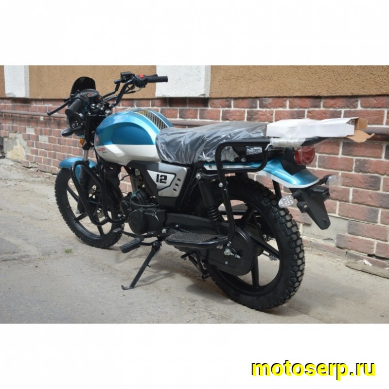 Купить  Мопед RATO Alpha Warrior 50 (Варриор) 4Т, LED светотехника, длинная база, кол 17", диск/бараб, эл/кик старт.  (шт) 01250 (P.moto (Хар купить с доставкой по Москве и России, цена, технические характеристики, комплектация фото  - motoserp.ru