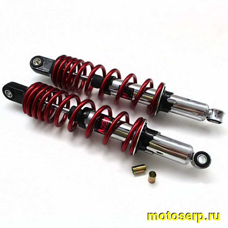 Купить  Амортизатор задний (L-340mm,D-12mm,d-10mm) Delta, Alpha, Альфа, Simpler и др (пар) (0 купить с доставкой по Москве и России, цена, технические характеристики, комплектация фото  - motoserp.ru