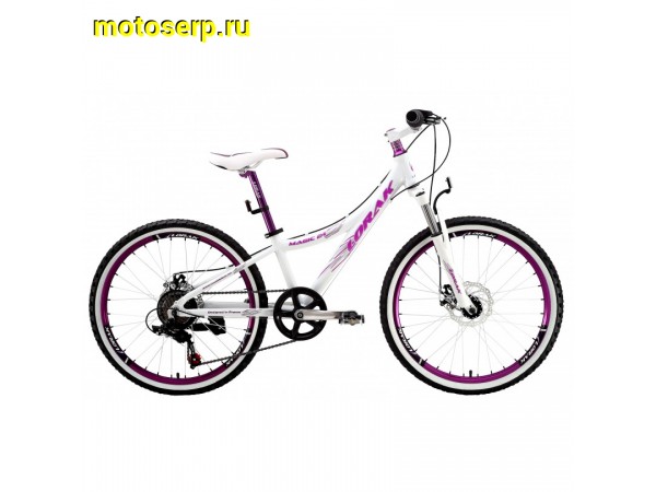Купить  ====24" LORAK MAGIC (Лорак Меджик) 24"; 7ск; рама-алюминий; тормоз-Disk; вилка Lorak  (шт) купить с доставкой по Москве и России, цена, технические характеристики, комплектация фото  - motoserp.ru