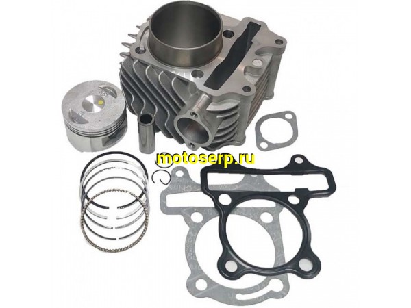 Купить  ЦПГ, поршневая группа 158QMJ 150cc (D57.4; p-15 (между шпильками 58мм)Stels Tactic 150; Stels VORTEX150  (CN) (шт) (R1  купить с доставкой по Москве и России, цена, технические характеристики, комплектация фото  - motoserp.ru