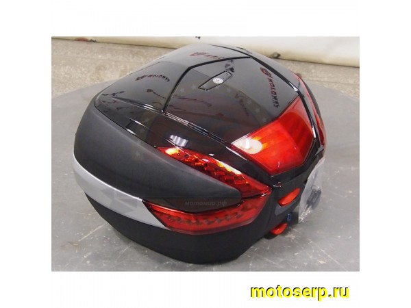 Купить  Кофр (ящик багажника) CIGNA E-62 38л. черный (шт)  (MM 42070 купить с доставкой по Москве и России, цена, технические характеристики, комплектация фото  - motoserp.ru