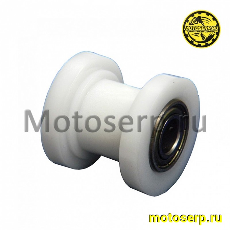 Купить  Ролик успокоителя цепи приводной 420, 428 d-10  в сборе с подш без кронштейна (красный,белый) (шт) (TATA 800002063 (TATA 800002061 купить с доставкой по Москве и России, цена, технические характеристики, комплектация фото  - motoserp.ru