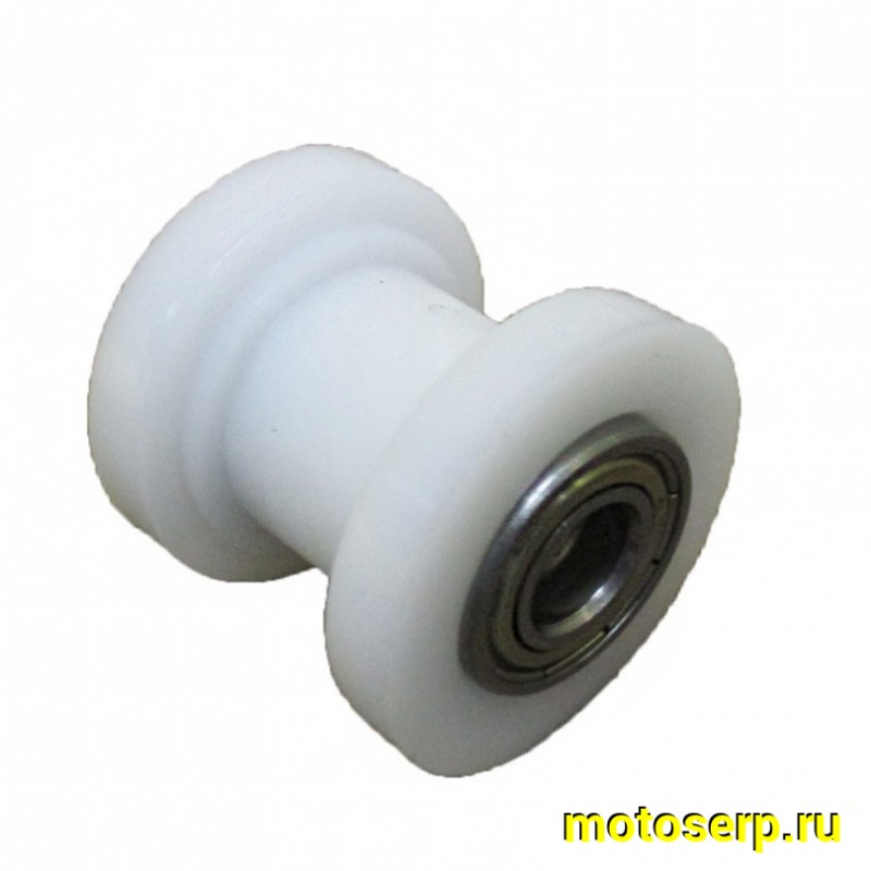 Купить  Ролик успокоителя цепи приводной 420, 428 d-10  в сборе с подш без кронштейна (красный,белый) (шт) (TATA 800002063 (TATA 800002061 купить с доставкой по Москве и России, цена, технические характеристики, комплектация фото  - motoserp.ru