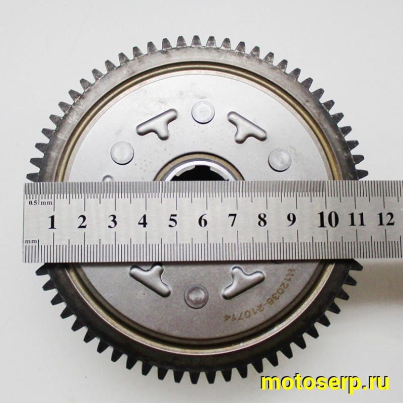 Купить  Сцепление (муфта, корзина, барабан сцепл) в сб. 160FMK (YX150/160); ZS155/160, YX140 и др. (4 болта, 5 дисков, 67T) (шт) (Кокурин купить с доставкой по Москве и России, цена, технические характеристики, комплектация фото  - motoserp.ru