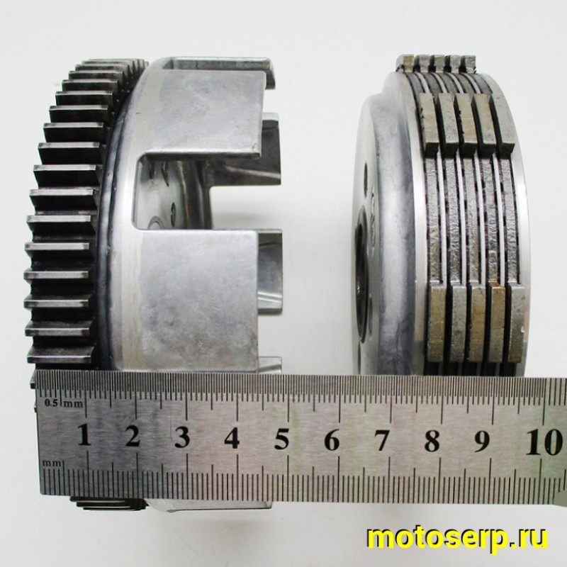 Купить  Сцепление (муфта, корзина, барабан сцепл) в сб. 160FMK (YX150/160); ZS155/160, YX140 и др. (4 болта, 5 дисков, 67T) (шт) (Кокурин купить с доставкой по Москве и России, цена, технические характеристики, комплектация фото  - motoserp.ru