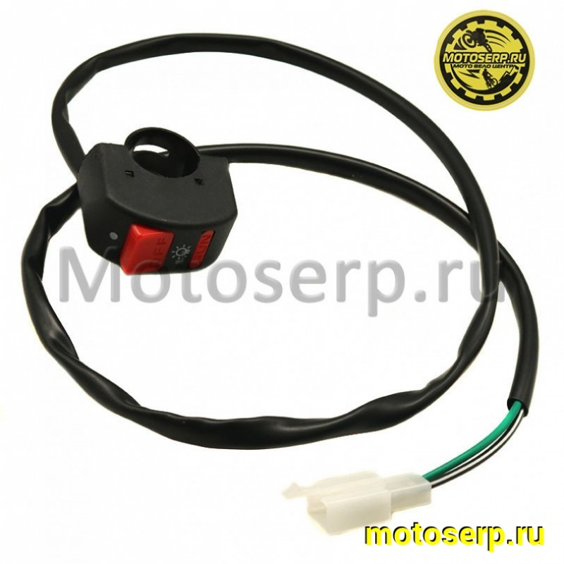 Купить  Переключатели руля (ПК) блок переключателя (2 пров.) кнопка фары (шт) (TATA 800004006 купить с доставкой по Москве и России, цена, технические характеристики, комплектация фото  - motoserp.ru