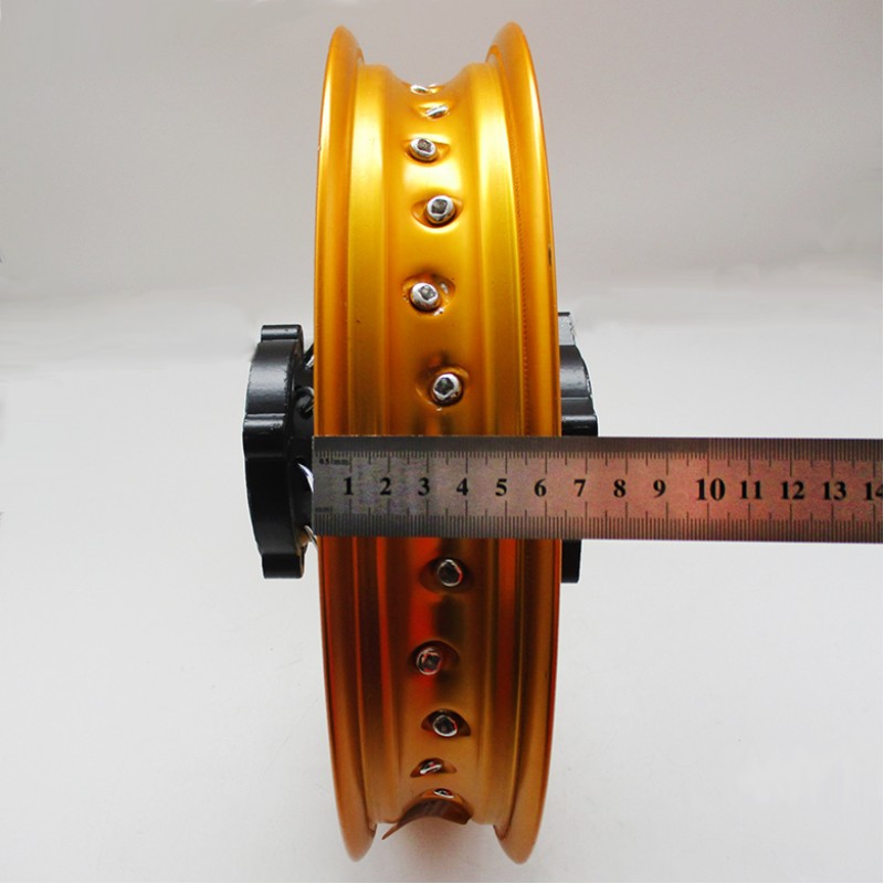 Купить  Колесо 12" заднее (диск колеса) спицованное 1.85-12" (d-15mm) (диск. 4x65) KAYO (шт) (Кокурин купить с доставкой по Москве и России, цена, технические характеристики, комплектация фото  - motoserp.ru