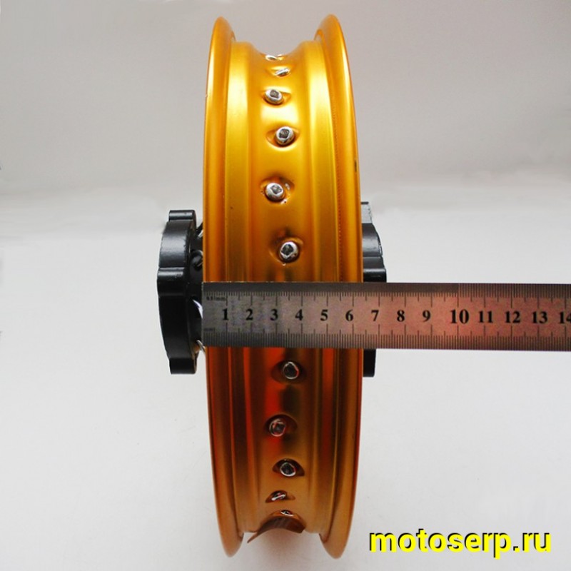 Купить  Колесо 12" заднее (диск колеса) спицованное 1.85-12" (d-15mm) (диск. 4x65) KAYO (шт) (Кокурин купить с доставкой по Москве и России, цена, технические характеристики, комплектация фото  - motoserp.ru