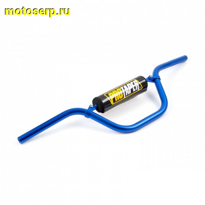 Купить  Руль 22мм (алюминиевый высокий 7/8) ProTaper style Синий (шт) (MOTO-SKUTER 14159  купить с доставкой по Москве и России, цена, технические характеристики, комплектация фото  - motoserp.ru